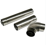 平衡式燃气热水器排烟管/弯头/不锈钢材料100*60