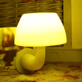 LED充电小夜灯自动光控声控卧室床头台灯喂奶睡眠灯老人起夜灯