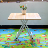 折叠桌手提便携式正方形家用写字桌小饭桌户外休闲野餐桌摆摊桌子