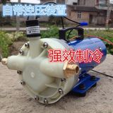 12V48V电动喷雾器水泵打药机洗车喷药机器5缸隔膜水泵高压自吸水