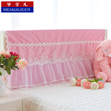 韩式公主蕾丝纯棉床头罩布艺 靠背罩全棉防尘罩床头保护套床头套