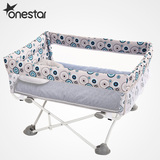 婴儿床功折叠游戏床便携旅行床摇篮床尿布台