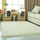 丝毛沙发卧室客厅房间床边小地毯茶几满铺现代简约纯色定制长方形