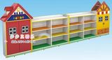 幼儿园新型火车造型柜 儿童收纳柜 幼儿园玩具组合柜 儿童储物架