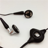 美国线控耳机 黑莓手机带麦耳机耳塞式 低音超高性价比
