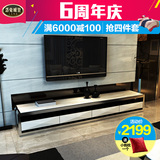 LKWD 电视柜现代简约茶几组合套装客厅小户型卧室大理石电视机柜