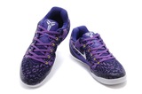 正品耐克篮球鞋男鞋科比10代低帮KOBE战靴气垫Nike运动鞋紫黑白
