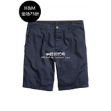 HM H&M专柜正品代购男装休闲短裤0393698003