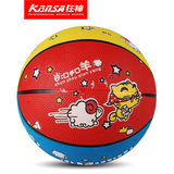 狂神儿童玩具健身益智橡胶皮球 幼儿园123号小篮球 儿童篮球