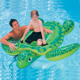 INTEX56524浮排水上漂流冲浪充气大海龟坐骑游泳圈水上游泳装备