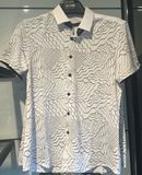 5XXC9041S白 利郎男装2015年夏季新款 时尚休闲短袖衬衫