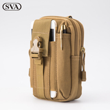 SVA战术腰包户外运动多功能跑步手机小包穿皮带军迷男女防水挂包