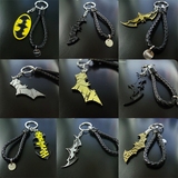 漫威电影游戏动漫周边产品蝙蝠侠男女汽车钥匙扣金属挂件饰品包邮
