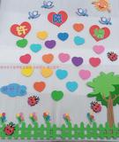 幼儿园教室墙贴泡沫材质装饰 小学班级文化墙布置许愿墙树 组合