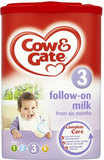 代购英国版Cow&Gate牛栏奶粉2段6罐包邮大食量宝宝0-12月特价直销