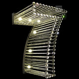 奥印 创意新品灯具 水晶灯客厅灯餐厅灯吊灯7子造型定制吸顶灯