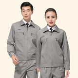 G15 夏季工作服薄款防晒长袖套装 工程服劳保汽修服 工作服定制