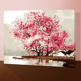 【梵彩】diy数字油画客厅风景植物花卉大幅卡通动漫手绘填色装饰
