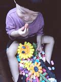 魔法DIY玉米粒儿童益智玩具无毒益智玉米积木 DIY儿童玩具