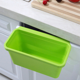 沃之沃大号厨房橱柜门挂式垃圾桶塑料桌面收纳盒家用创意杂物桶