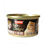顽皮猫罐头 富力鲜白身鲔鱼+牛肉猫罐头85g 猫零食猫湿粮