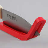 日本科美 创意刀座 塑料简易放刀架 西餐刀陶瓷刀具架 厨房用品
