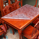 明塑料磨砂餐桌垫免洗茶几垫台布水晶板版PVC防水桌布软质玻璃透