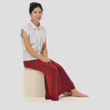 快乐大本营神奇椅子交换空间十八纸折叠椅子伸缩创意纸凳子矮凳