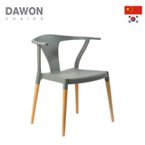 现代欧式新中式家用塑料餐椅设计师Y椅子办公椅简约休闲椅咖啡椅