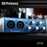 Presonus audiobox 22VSL专业2进2出USB声卡音频接口【中音行货】