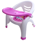 子餐桌儿童餐椅宝宝塑胶靠背椅叫叫椅儿童椅子小板凳幼儿加厚小凳
