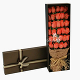 新款33粉玫瑰礼盒保定鲜花同城速递圣诞节情人节生日北京及河北