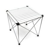 夏诺多吉 户外折叠桌椅 铝合金便携式桌子 自驾游茶几桌 大中小3