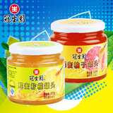 冠生园 蜂蜜柚子罐头500g+柠檬罐头500g组合装 蜜炼水果茶 冲饮品