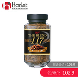 UCC/悠诗诗 日本进口117纯黑无糖速溶咖啡粉大瓶装135克