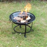 铁艺烤火炉冬天取暖器烤火器户外木炭烤炉烧烤架家用火盆架特价