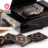【糖糖屋】韩国进口零食 LOTTE/乐天加纳纯黑巧克力90(115)g
