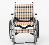 鱼跃H032C轮椅 舒适版大品牌轮椅车老人残疾人 轻便 带手刹