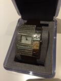 店主闲置-DKNY专柜正品镶钻时装女表手表购于美国