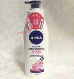 香港代购 包邮  NIVEA妮维雅身体乳400ml净白润滑乳液美白润肤露