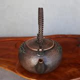 印象铜器云南丽江纯手工紫铜茶壶红茶具加厚烧水壶复古铜壶