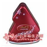 LINDT瑞士莲软心球巧克力 Lindor圣诞树铁礼盒 节日礼物 澳门代购