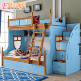 儿童实木上下床双层床上下铺子母组合床多功能高低两层母子床男孩