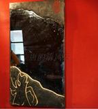 中式复古工艺品 家居古典装饰墙饰壁镜 浴室镜 书法化妆镜 明月光