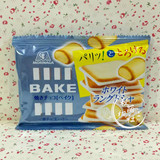 现货！日本人气进口零食森永BAKE浓厚烘烤奶油白巧克力38g 10粒入