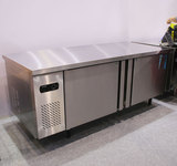 1.5平冷操作台冰柜商用冷冻冷藏工作台冰箱卧式冷柜保鲜柜不锈钢