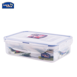 韩国乐扣乐扣塑料保鲜盒微波炉饭盒冰箱收纳盒分格型便当盒长方形