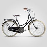 高档复古自行车 女士自行车 荷兰款升级版女车 26寸复古欧美范儿