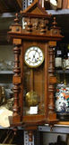 西洋古董钟表 收藏品 欧洲原产 德国双剑木楼大挂钟 钟表 新到