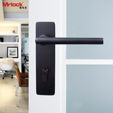 德国Mrlock现代简约静音门锁室内卧室房门锁木门锁房间门把手锁具